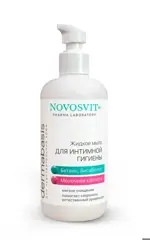 Novosvit Жидкое мыло для интимной гигиены, мыло жидкое, 200 мл, 1 шт. фото 