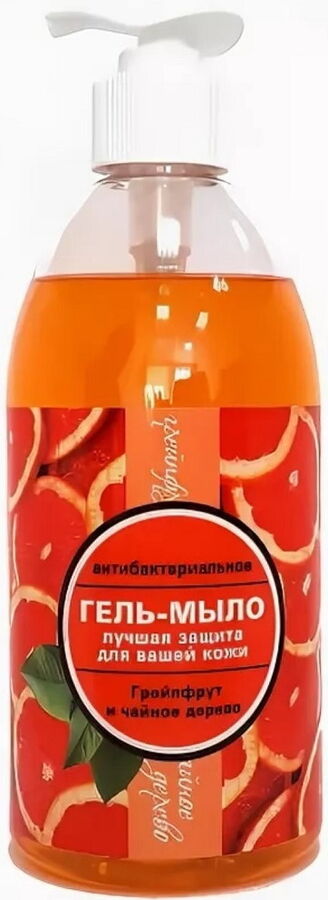 Гель-мыло Антибактериальное грейпфрут чайное дерево, мыло жидкое, 530 мл, 1 шт. фото