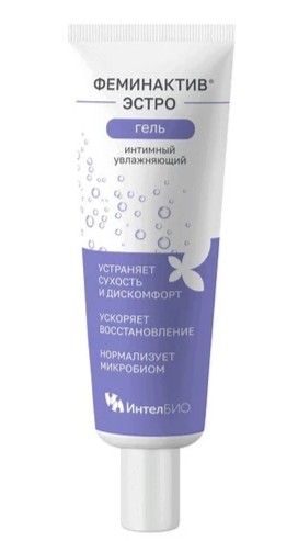 Феминактив эстро гель интимный увлажняющий, гель интимный, 50 мл, 1 шт. фото