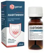 Нафтифин, 1%, раствор для наружного применения, 10 мл, 1 шт. фото