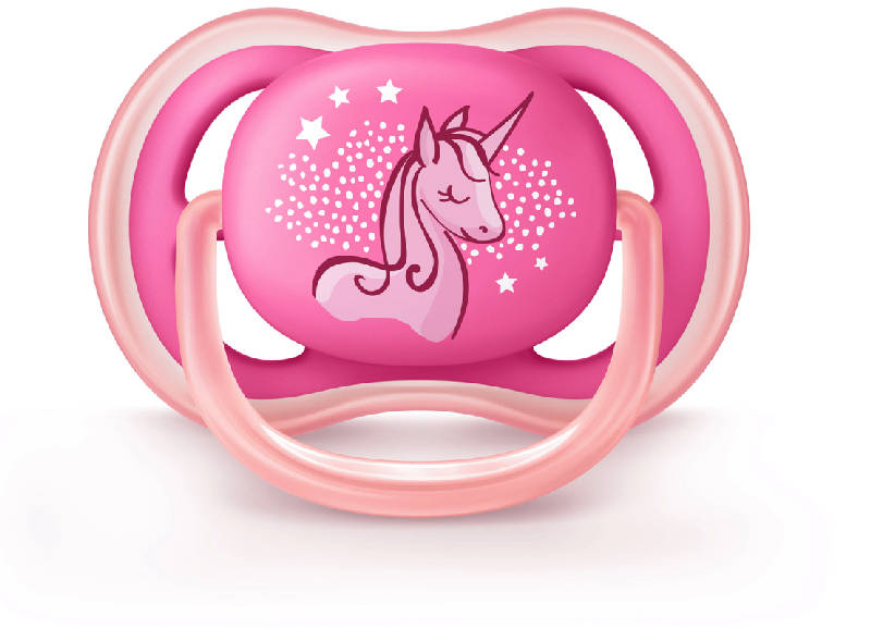 AVENT Ultra Air Пустышка силиконовая с футляром, 6-18 месяцев, 1 шт, арт. SCF546/12 фото