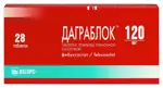 Даграблок, 120 мг, таблетки, покрытые пленочной оболочкой, 28 шт. фото