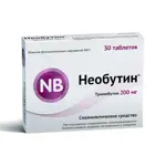 Необутин, 200 мг, таблетки, 30 шт. фото