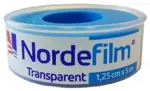Nordeplast Nordefilm Transparent Пластырь медицинский фиксирующий полимерный, 1.25 см х 500 см, пластырь медицинский, 1 шт. фото
