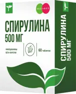 Эколеко Спирулина, 500 мг, таблетки, 60 шт. фото 
