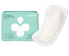 Beside Extra Прокладки урологические женские при недержании, прокладки урологические, 15 шт, 4 капли фото