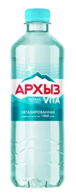 Архыз Vita Вода минеральная, вода питьевая негазированная, 0.5 л, 1 шт. фото