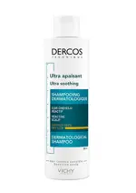 Vichy Dercos Ultra успокаивающий шампунь без сульфатов для сухих волос, шампунь, 200 мл, 1 шт, без сульфатов фото