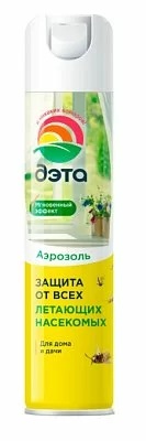 Дэта Аэрозоль Защита от всех летающих насекомых для дома и дачи, аэрозоль, 300 мл, 1 шт. фото
