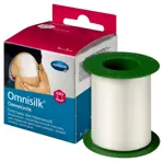 Omnisilk Пластырь фиксирующий, 5 см х 500 см, пластырь медицинский, 1 шт, шелковая основа фото