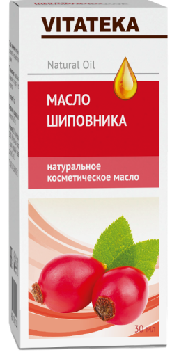 Витатека Масло шиповника, масло косметическое, 30 мл, 1 шт. фото