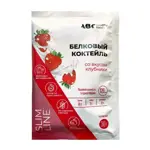 ABC Хэлси Фуд Slim Line Провита белковый коктейль, порошок, 30 г, 1 шт, с клубничным вкусом фото
