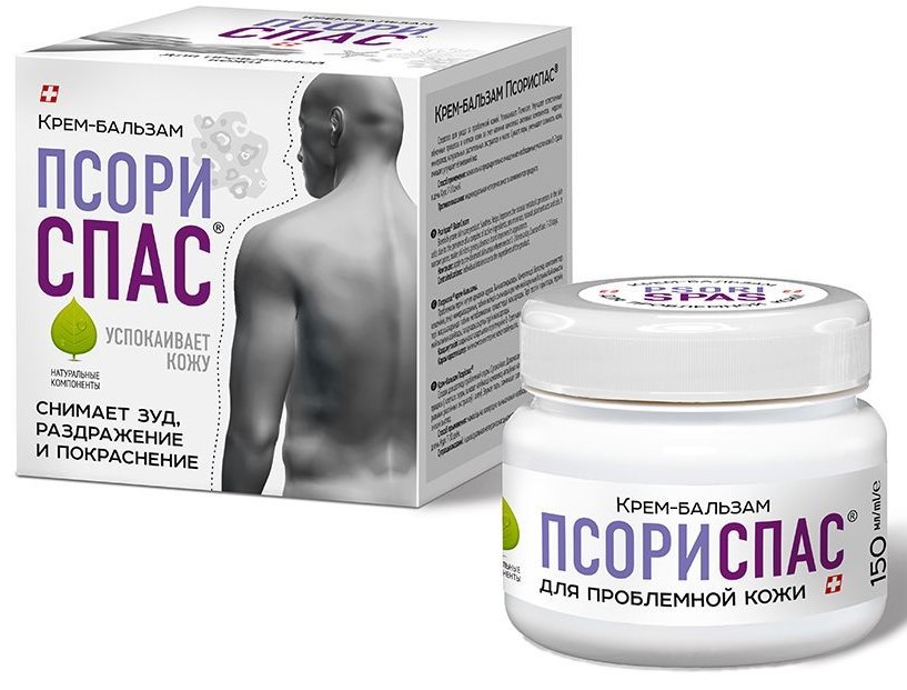 Псориспас, крем-бальзам для тела, 150 мл, 1 шт, для проблемной кожи фото