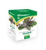 Шалфея листья, сырье растительное измельченное, 50 г, 1 шт. фото 