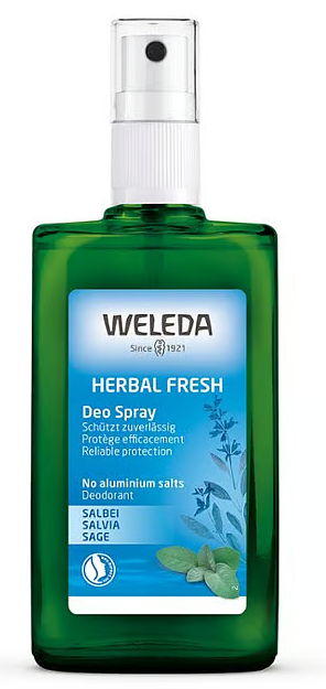 Weleda Дезодорант с шалфеем, спрей, 100 мл, 1 шт. фото