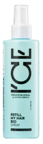 Natura Siberica ICE PROFESSIONAL Сыворотка-спрей для сухих и поврежденных волос, спрей, 200 мл, 1 шт. фото