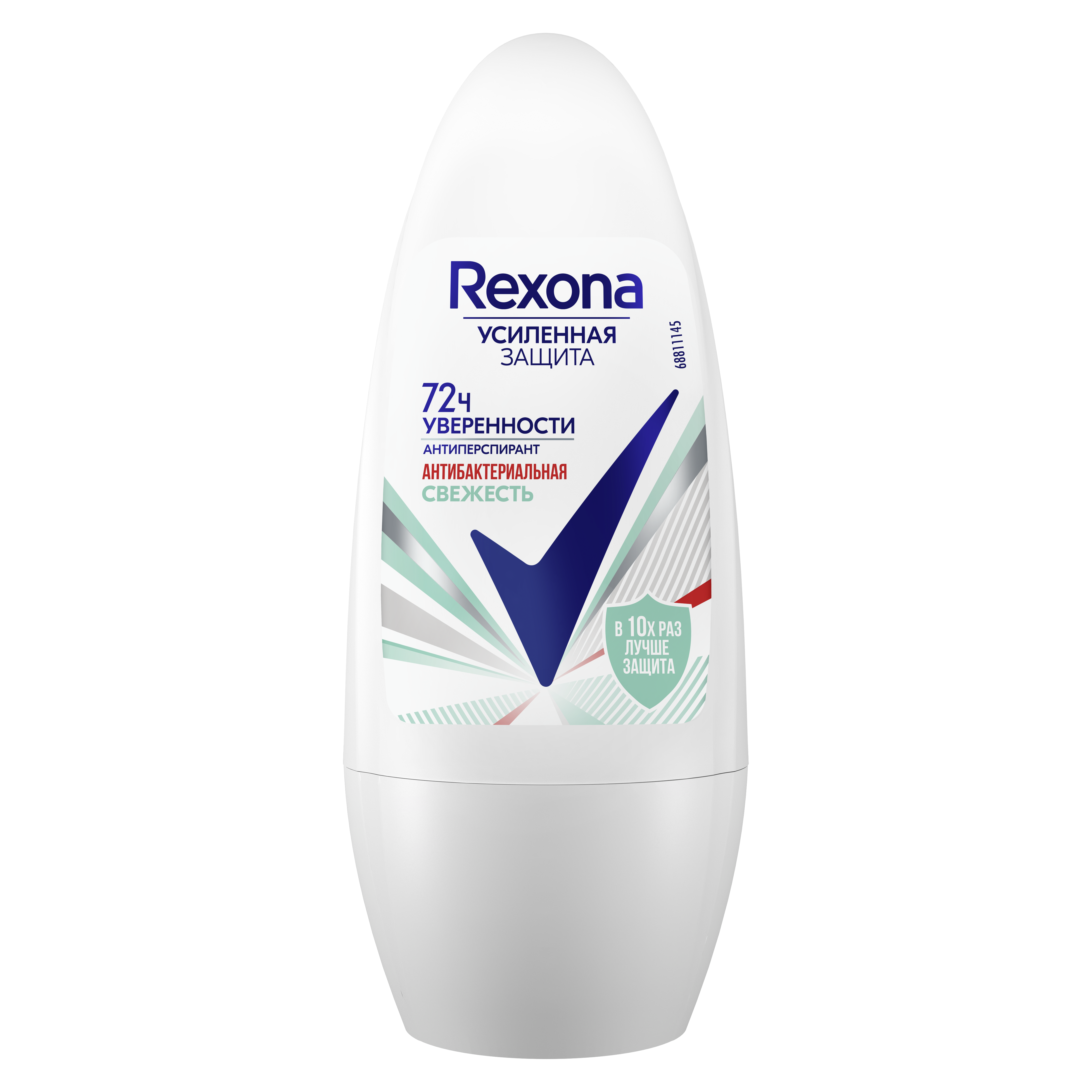Rexona Антиперспирант Антибактериальная Свежесть, антиперспирант ролик, 50 мл, 1 шт. фото