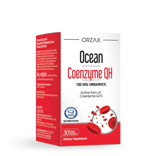 Orzax Ocean коэнзим QH, 100 мг, капсулы, 30 шт. фото