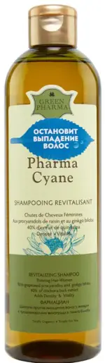Грин Фарма Шампунь Pharma Cyane против выпадения волос, шампунь, 500 мл, 1 шт. фото