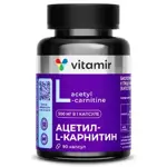 Витамир Ацетил-L-карнитин, 500 мг, капсулы, 90 шт. фото