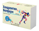 Хондроитин Велфарм, 250 мг, капсулы, 60 шт. фото 