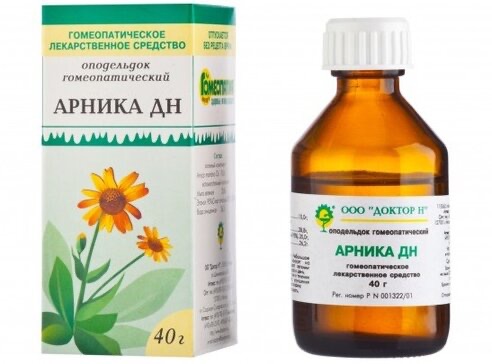 Арника ДН, оподельдок гомеопатический, 40 г, 1 шт. фото