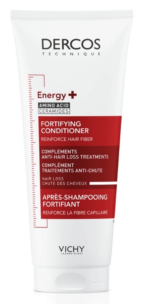 Vichy Dercos Energy+ тонизирующий укрепляющий кондиционер против выпадения и истончения волос, кондиционер, 200 мл, 1 шт. фото