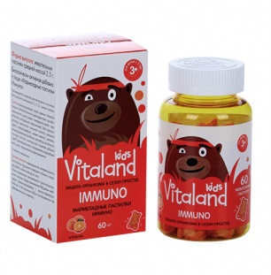 Виталэнд Иммуно Пастилки, пастилки жевательные, 60 шт. фото
