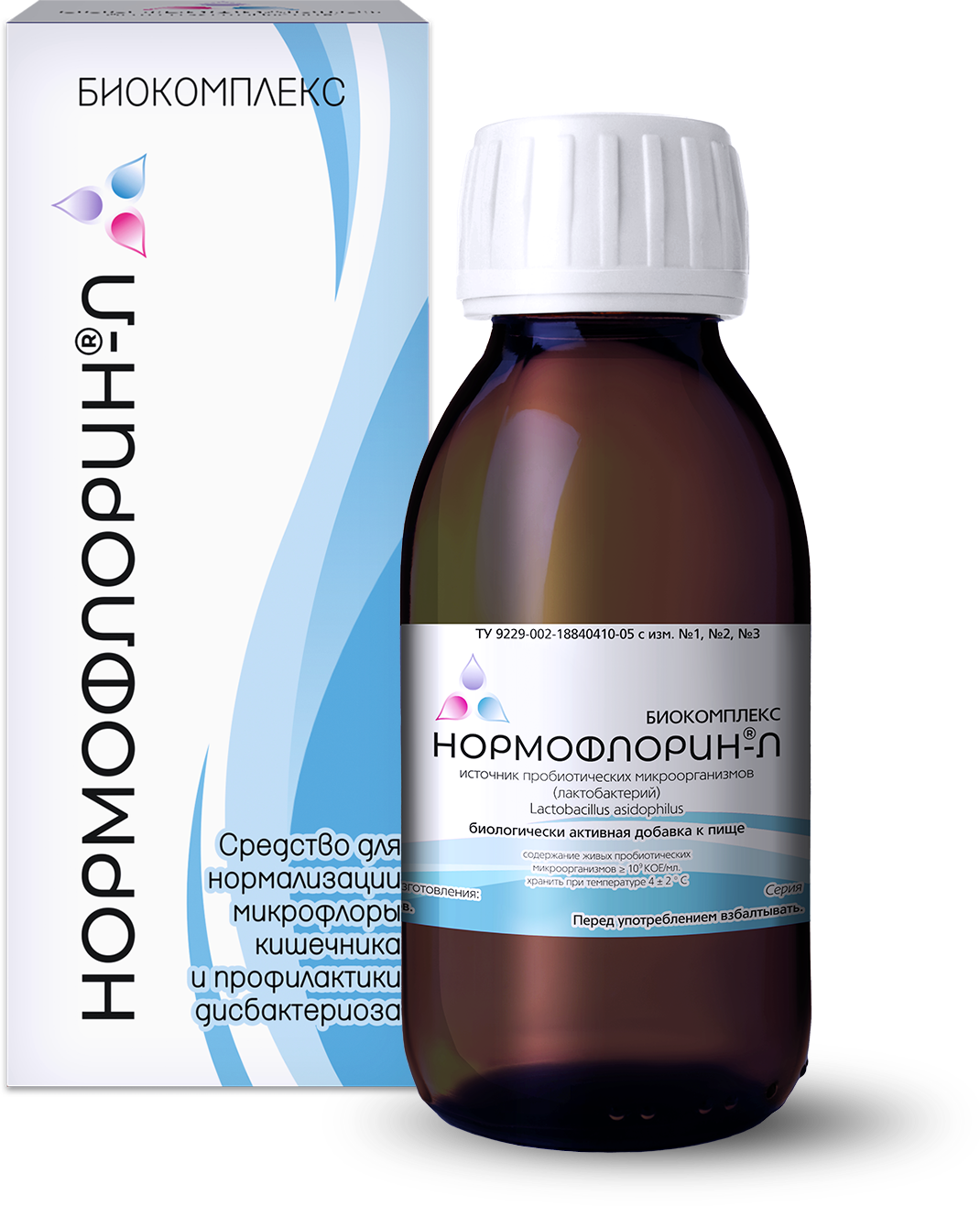 Нормофлорин-Л биокомплекс, жидкость для приема внутрь, 250 мл, 1 шт. фото