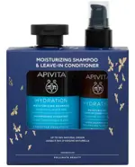 Apivita Набор для волос Увлажнение Гиалуроновая кислота и алоэ Шампунь 250 мл + Кондиционер 150 мл, набор, 1 шт. фото
