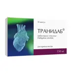 Транидаб, 150 мг, капсулы, 30 шт. фото