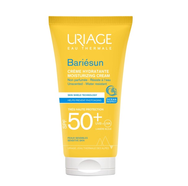 Uriage Bariesun крем солнцезащитный для лица и тела увлажняющий SPF50+, крем для лица и тела, 50 мл, 1 шт. фото