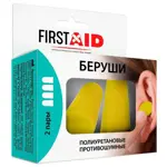 Ферстэйд Беруши полиуретановые противошумные, 4 шт, 2 пары фото 