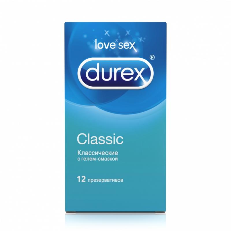 Durex Classic, презервативы, 12 шт, гладкие фото