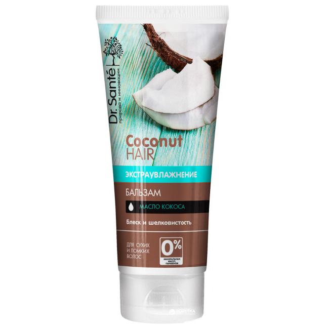 Dr. Sante Coconut Hair Бальзам для волос Экстраувлажнение, бальзам для волос, 200 мл, 1 шт. фото