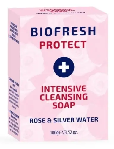 Biofresh protect мыло туалетное интенсивно очищающее, мыло твердое, 100 г, 1 шт. фото