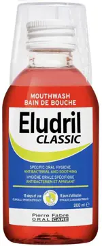 Элюдрил классик, раствор для полоскания полости рта, 200 мл, 1 шт. фото