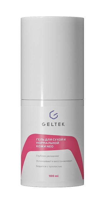 Geltek гель для сухой и нормальной кожи NEO, гель для лица, 100 мл, 1 шт. фото