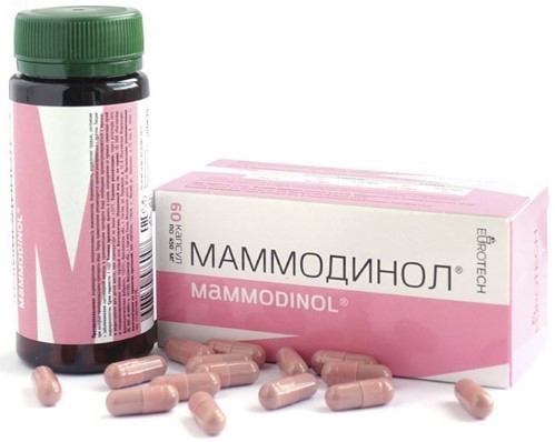 Маммодинол, 450 мг, капсулы, 60 шт. фото