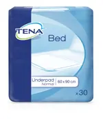 TENA Bed Underpad Normal Пеленки впитывающие (простыни), 60 см х 90 см, 30 шт, 2 капли фото 2