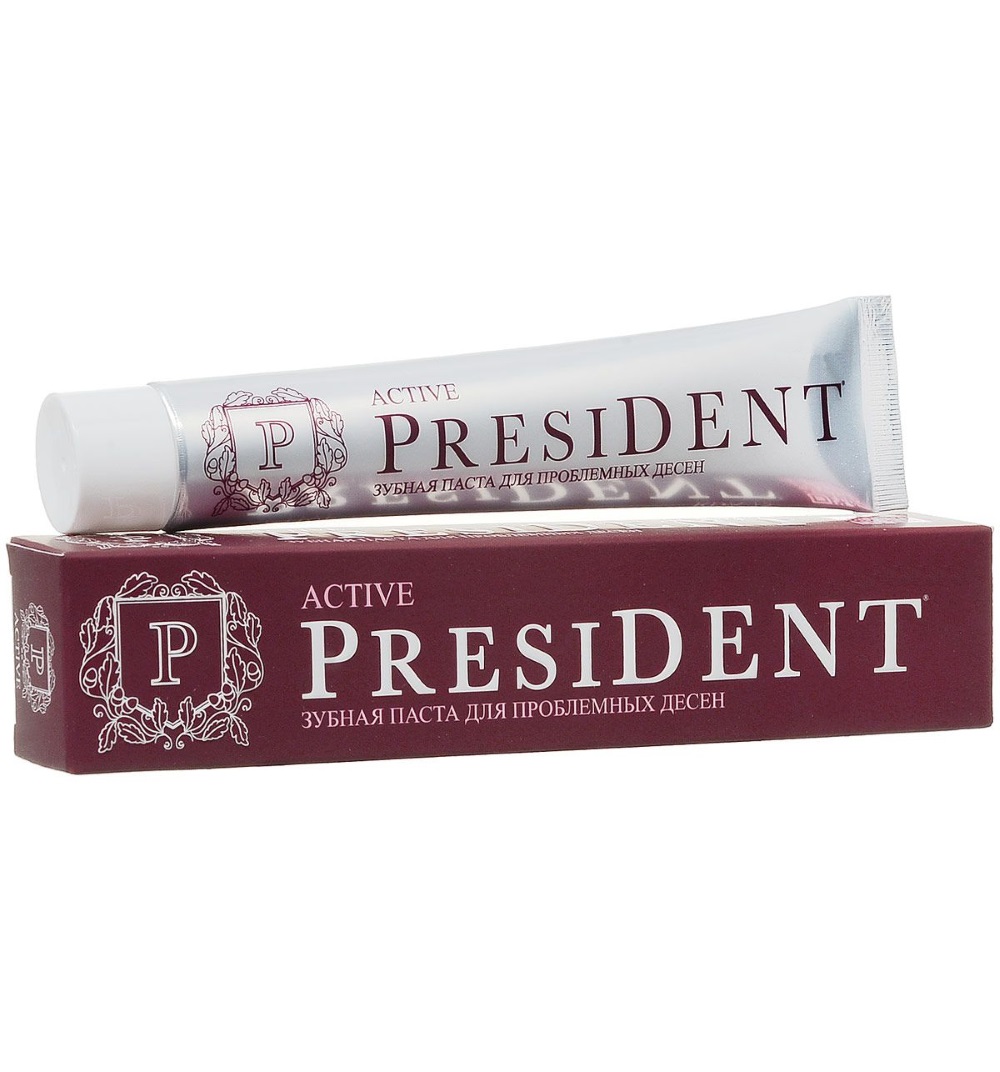 PresiDENT Active Зубная паста, паста зубная, 50 мл, 1 шт. фото