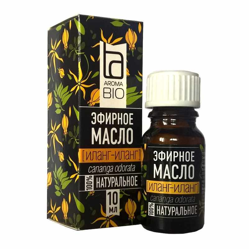 AromaBio Масло эфирное Иланг-иланг, масло эфирное, 10 мл, 1 шт. фото