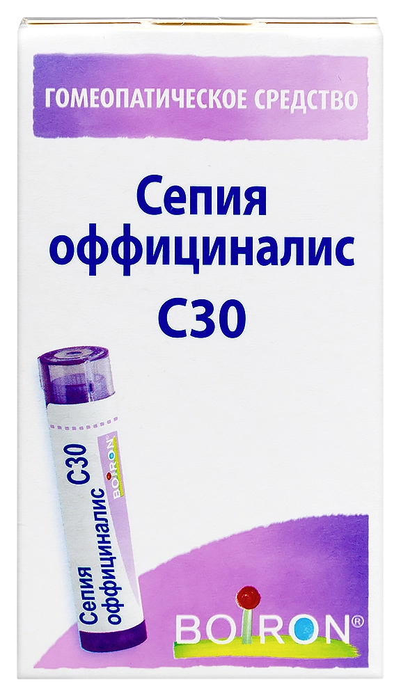 Сепия оффициналис C30, гомеопатические гранулы, 4 г, 1 шт. фото