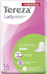 TerezaLady Normal Прокладки урологические, 14 шт, 3 капли фото
