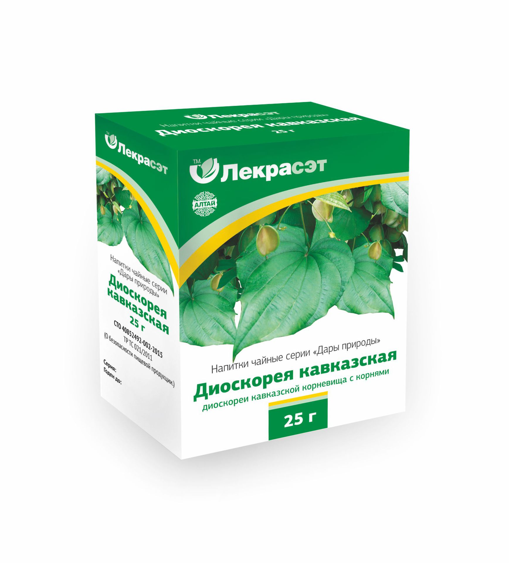 Диоскорея кавказская, сырье растительное, 25 г, 1 шт. фото