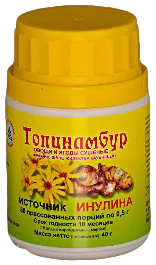 Топинамбур, 500 мг, таблетки, 80 шт. фото