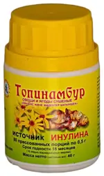 Топинамбур, 500 мг, таблетки, 80 шт. фото 