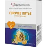 Сердце Континента Горячее питье, порошок для приема внутрь, 10 г, 10 шт, апельсин + имбирь фото