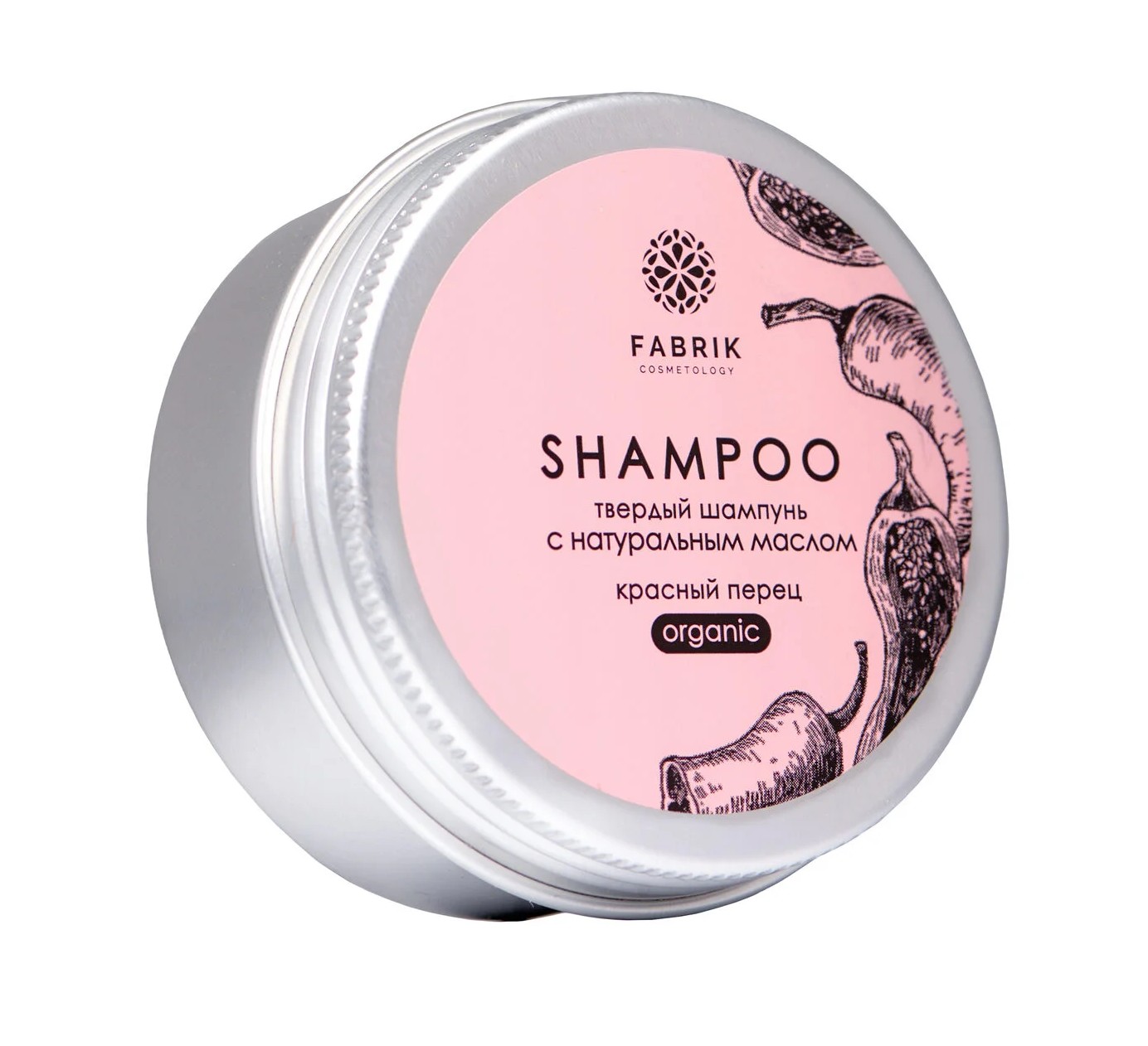 Fabrik Cosmetology Шампунь твердый с натуральным маслом, шампунь, 55 г, 1 шт, красный перец фото