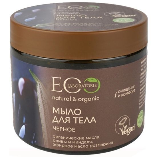 Ecolab мыло для тела, 360 мл, 1 шт, черное фото